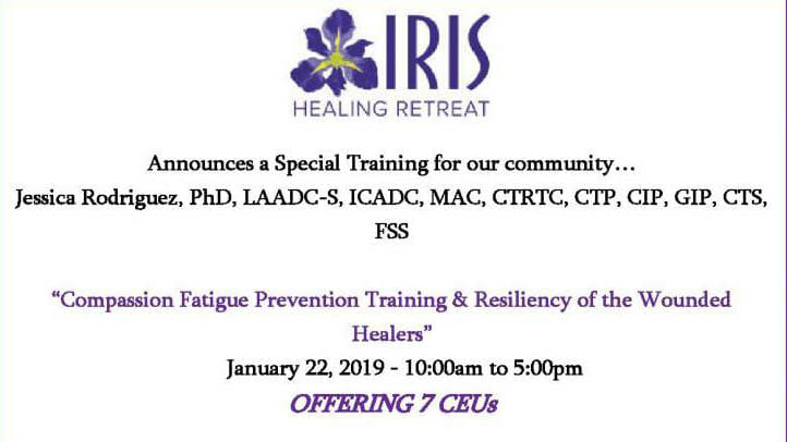 Compassion Fatigue Prevention Training & Resiliency of the Wound