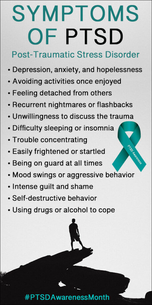 June Is Ptsd Awareness Month (post-traumatic Stress Disorder)