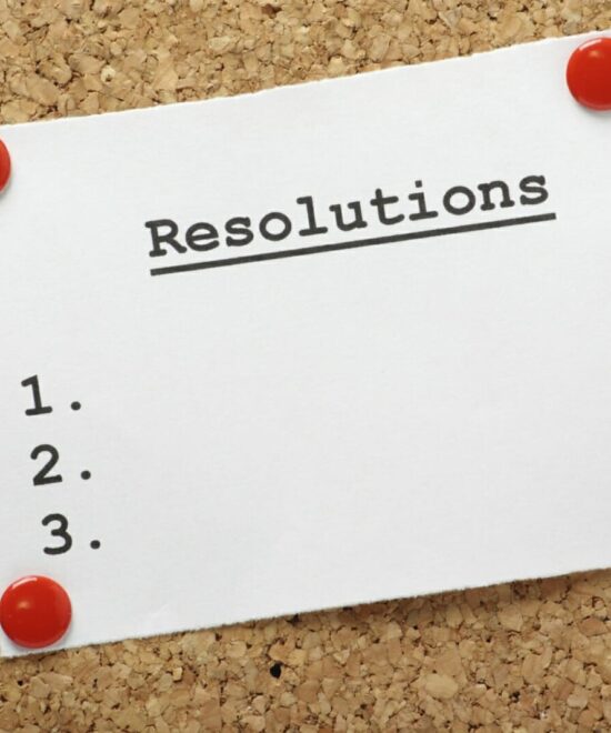 Recovery Resolutions For The New Year